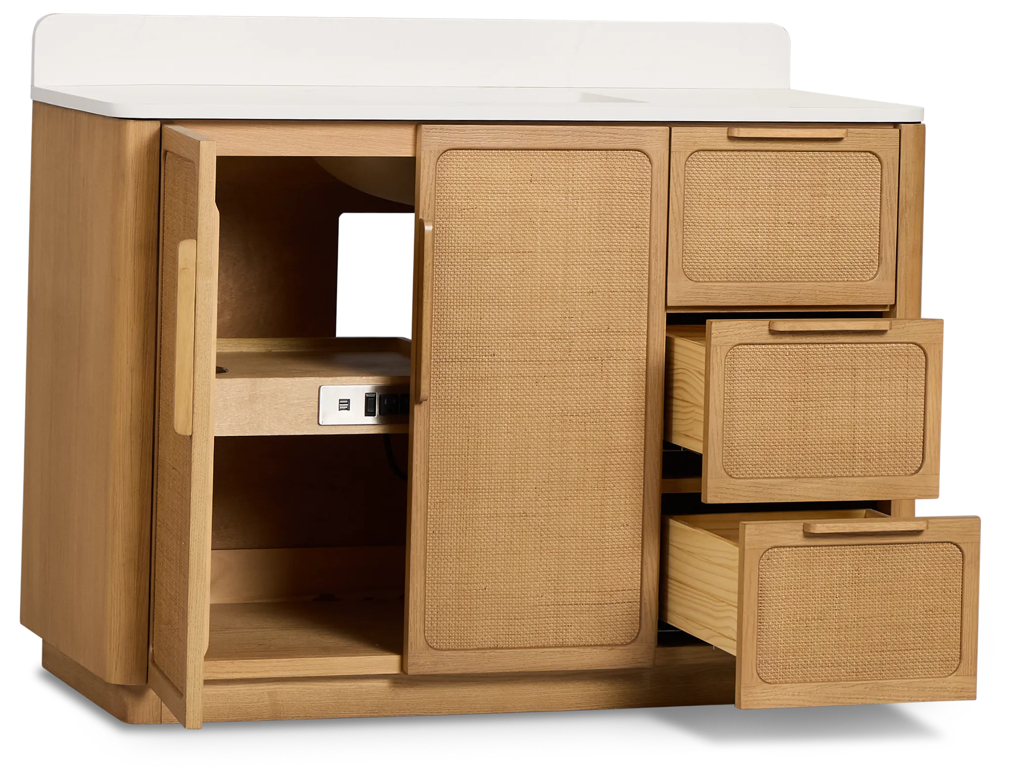 Pacific Light Tone 48" Single Bathroom Vanity