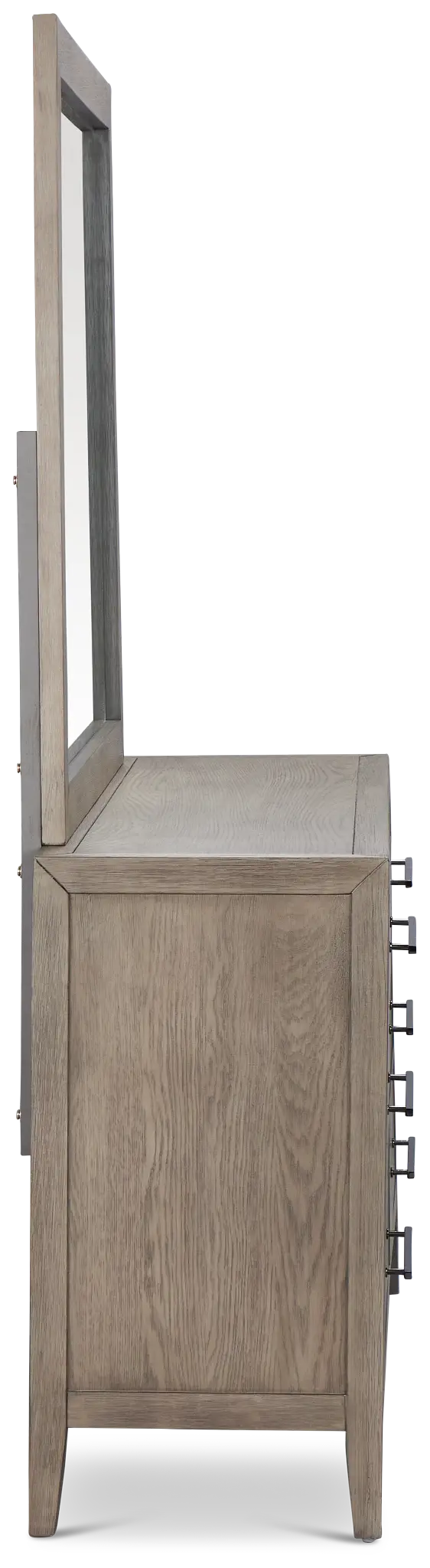 Alden Gray Dresser & Mirror Alden Gray Dresser & Mirror