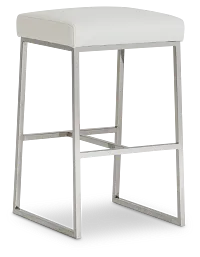 Miami Whitemicro 30" Stool
