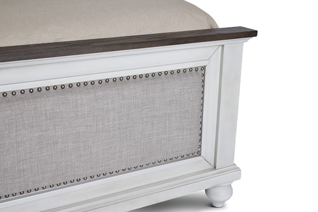 Grand Bay Two-tone Wood Panel Bed (8)