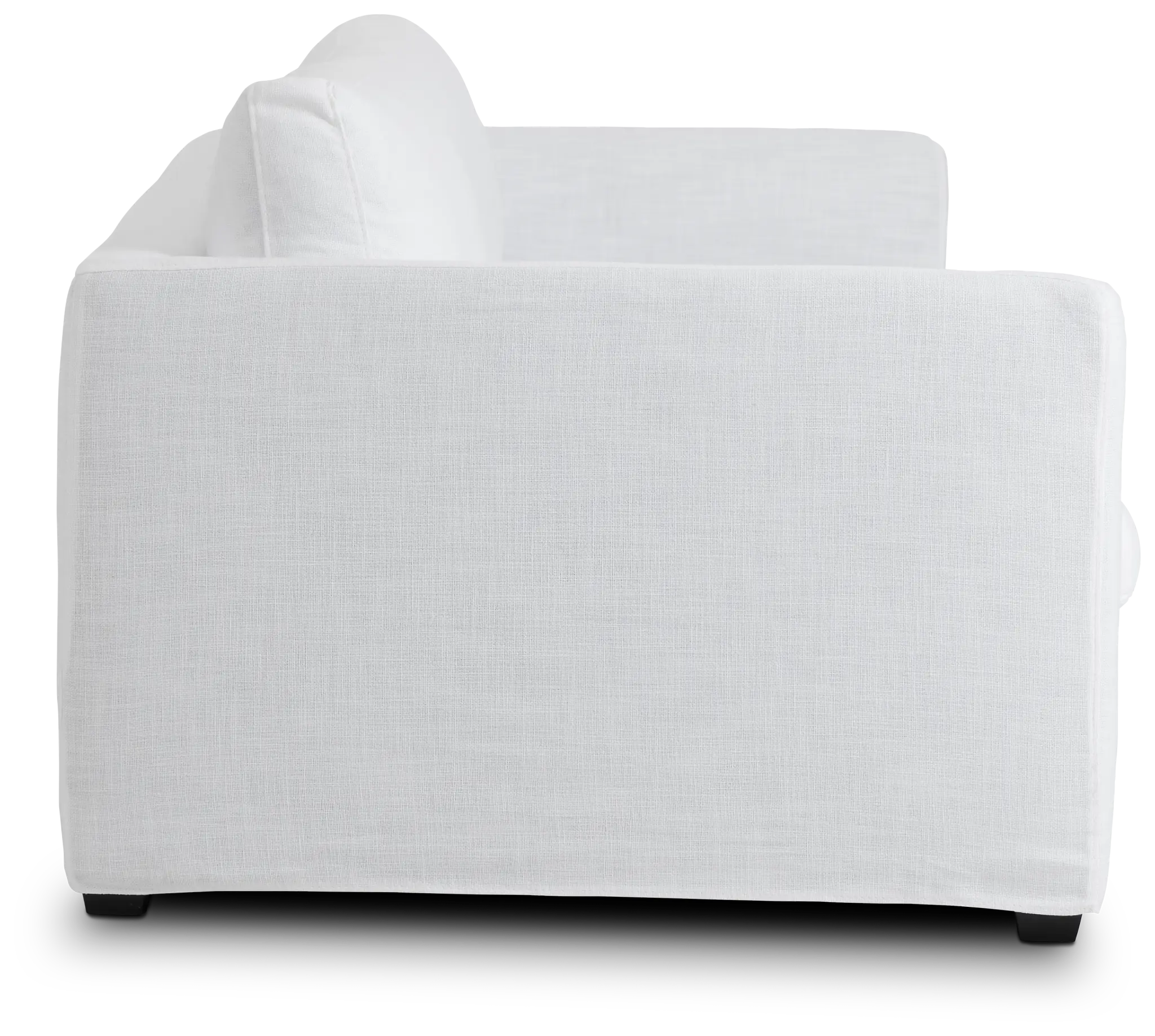 Willow 102" White Fabric Sofa Willow 102" White Fabric Sofa