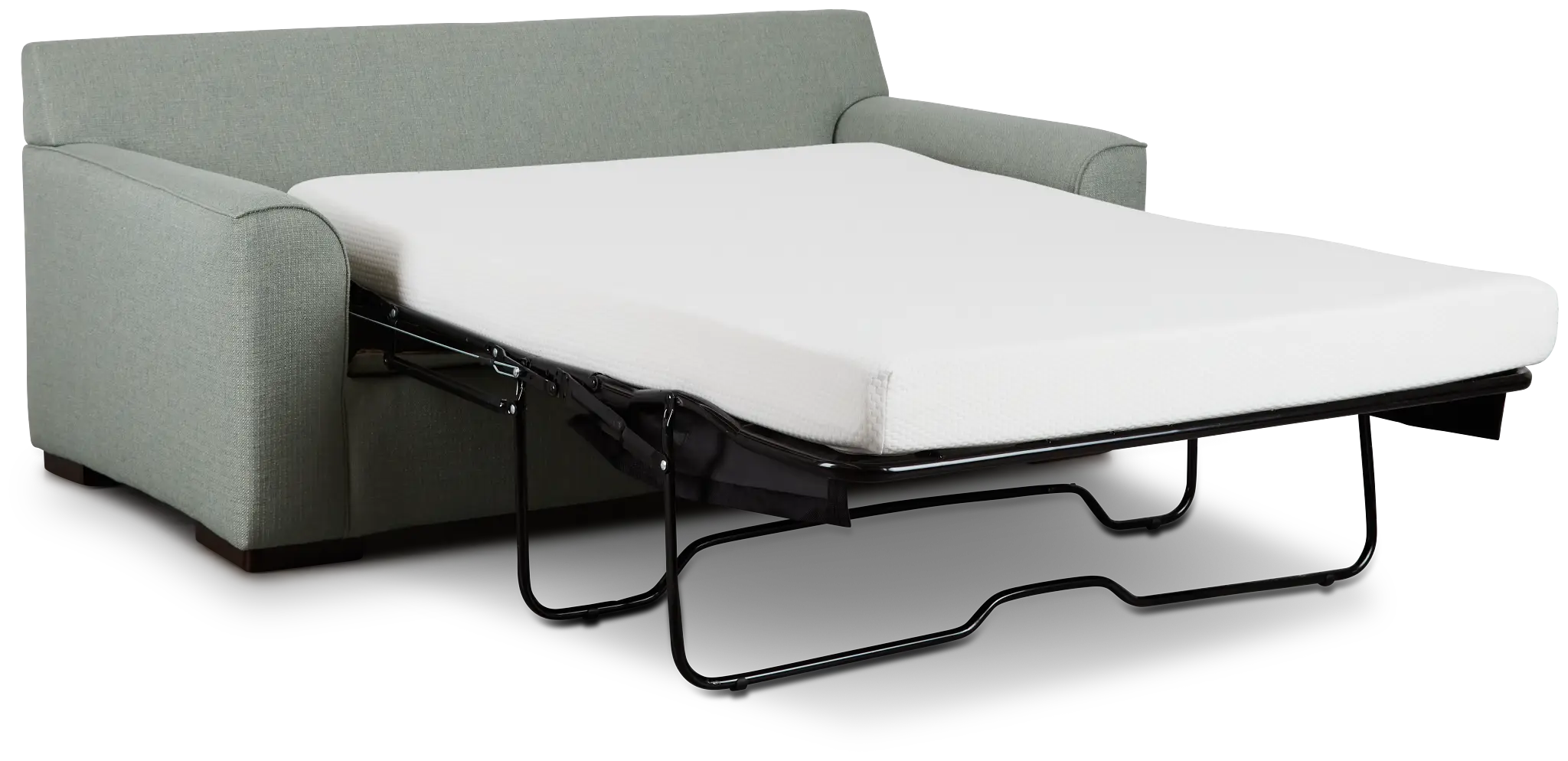 Austin Green Fabric Memory Foam Sleeper Austin Green Fabric Memory Foam Sleeper