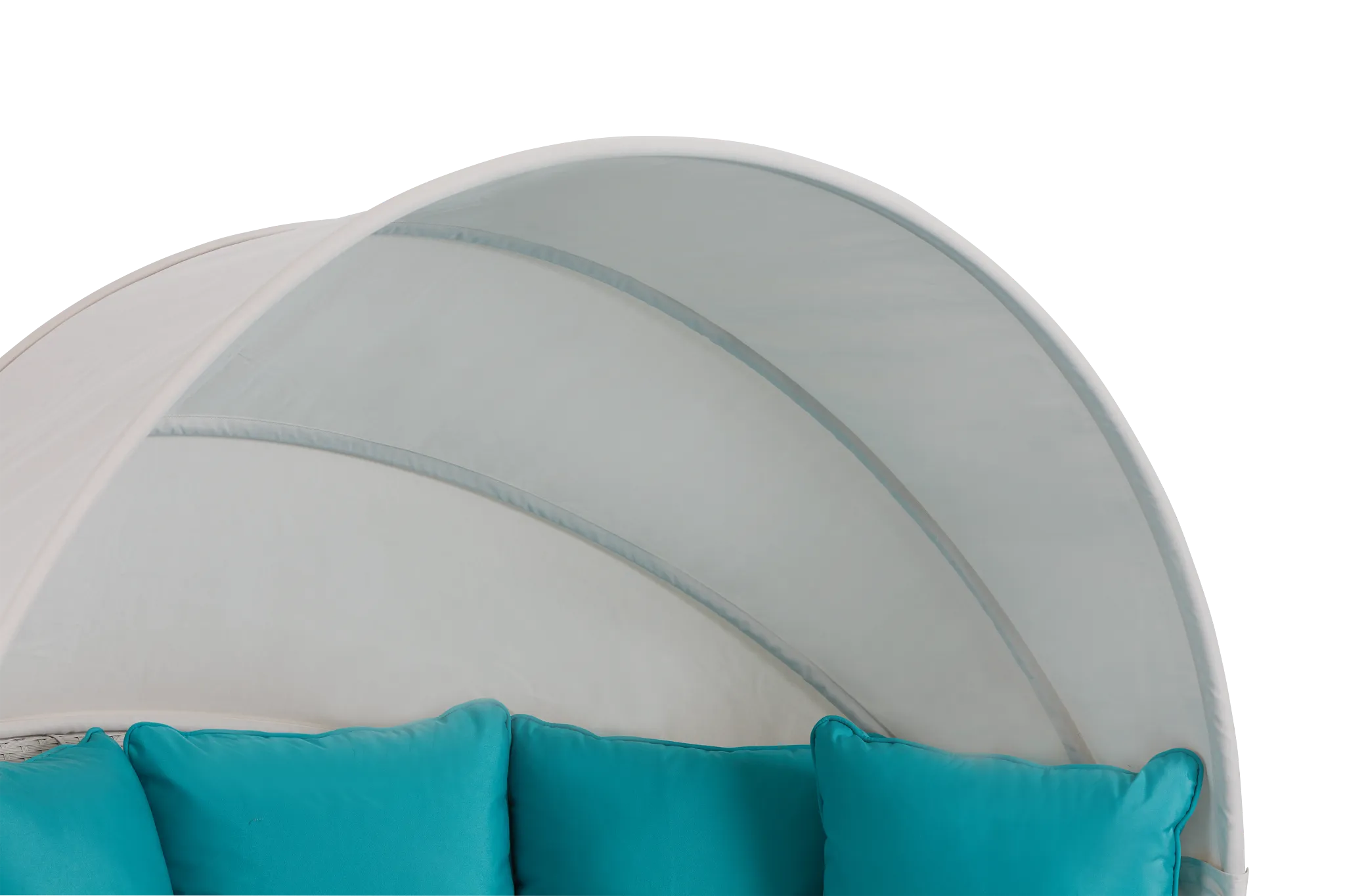 Biscayne Dark Teal Canopy Daybed