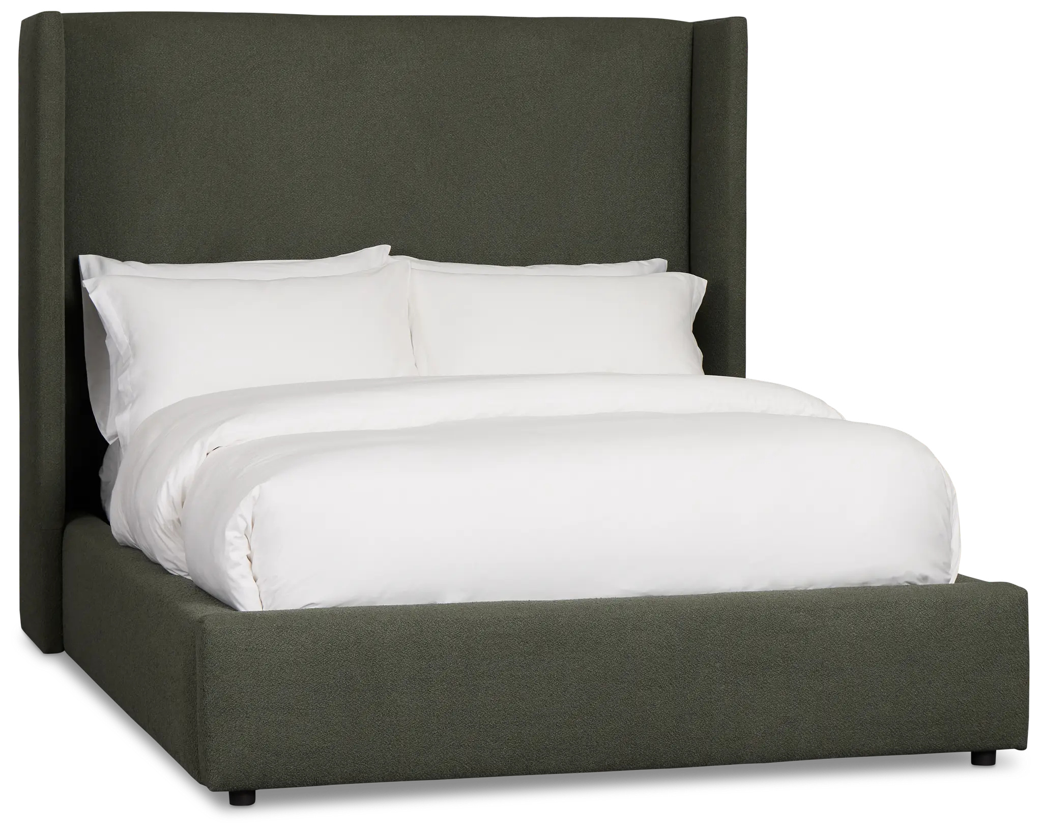 Captiva Sutton Green 60" Upholstered Shelter Bed Captiva Sutton Green 60" Upholstered Shelter Bed