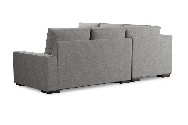 Edgewater Victory Gray Small Two-arm Sectional