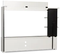 Doral White Entertainment Wall