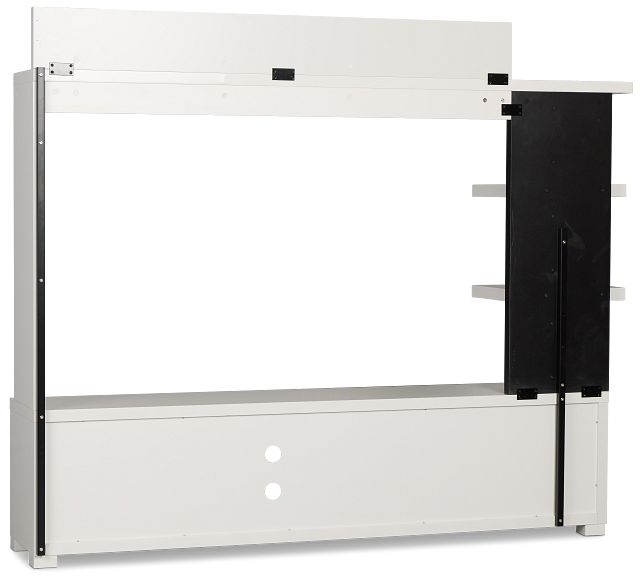 Doral White Entertainment Wall