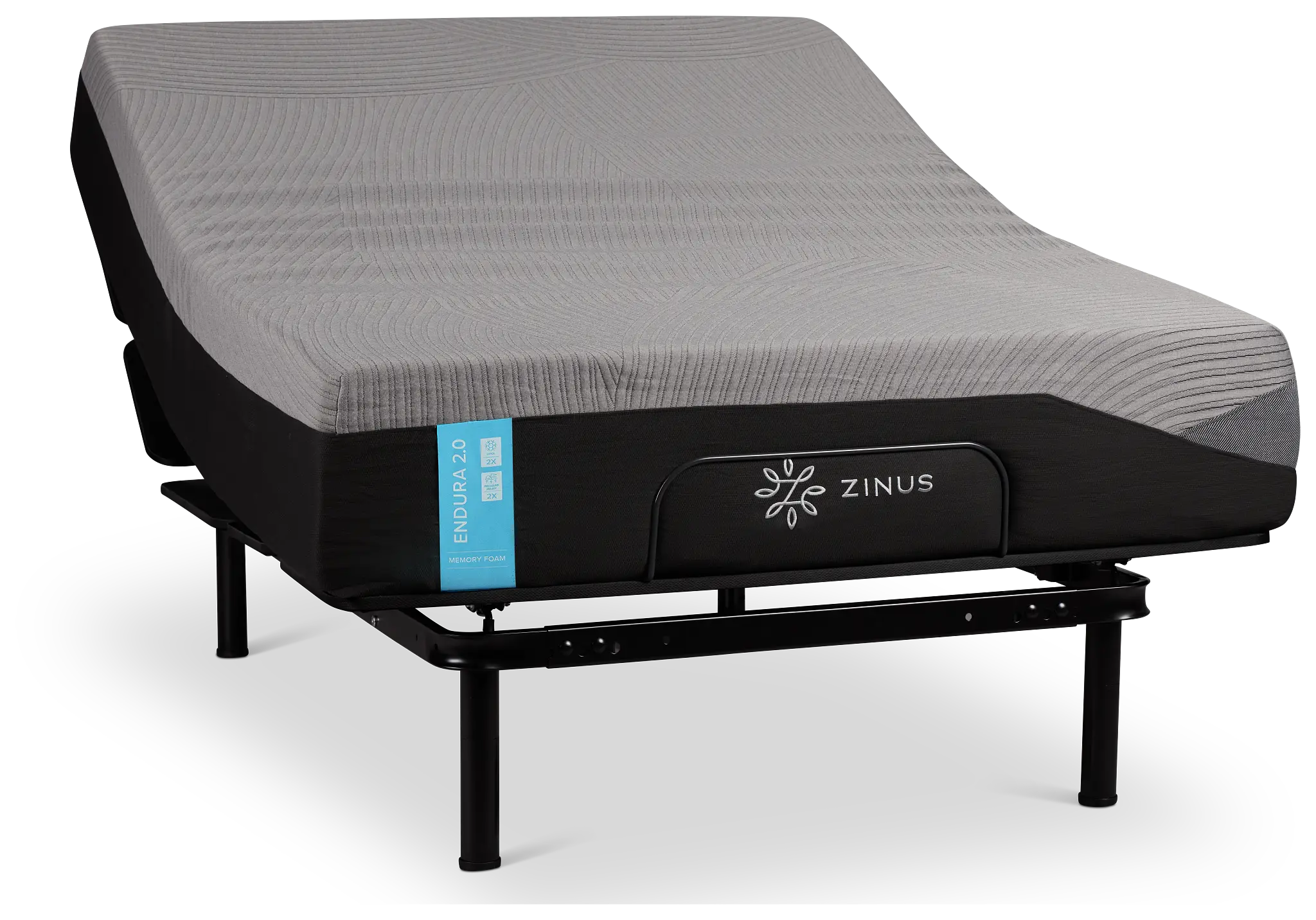 Zinus Endura 2.0 Cush Firm Slat Adjustable Mattress Set Zinus Endura 2.0 Cush Firm Slat Adjustable Mattress Set