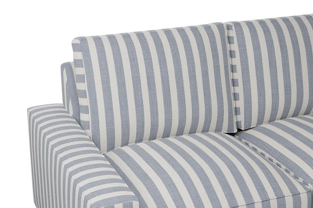 Edgewater Sea Lane Dark Blue Large Right Chaise Sectional