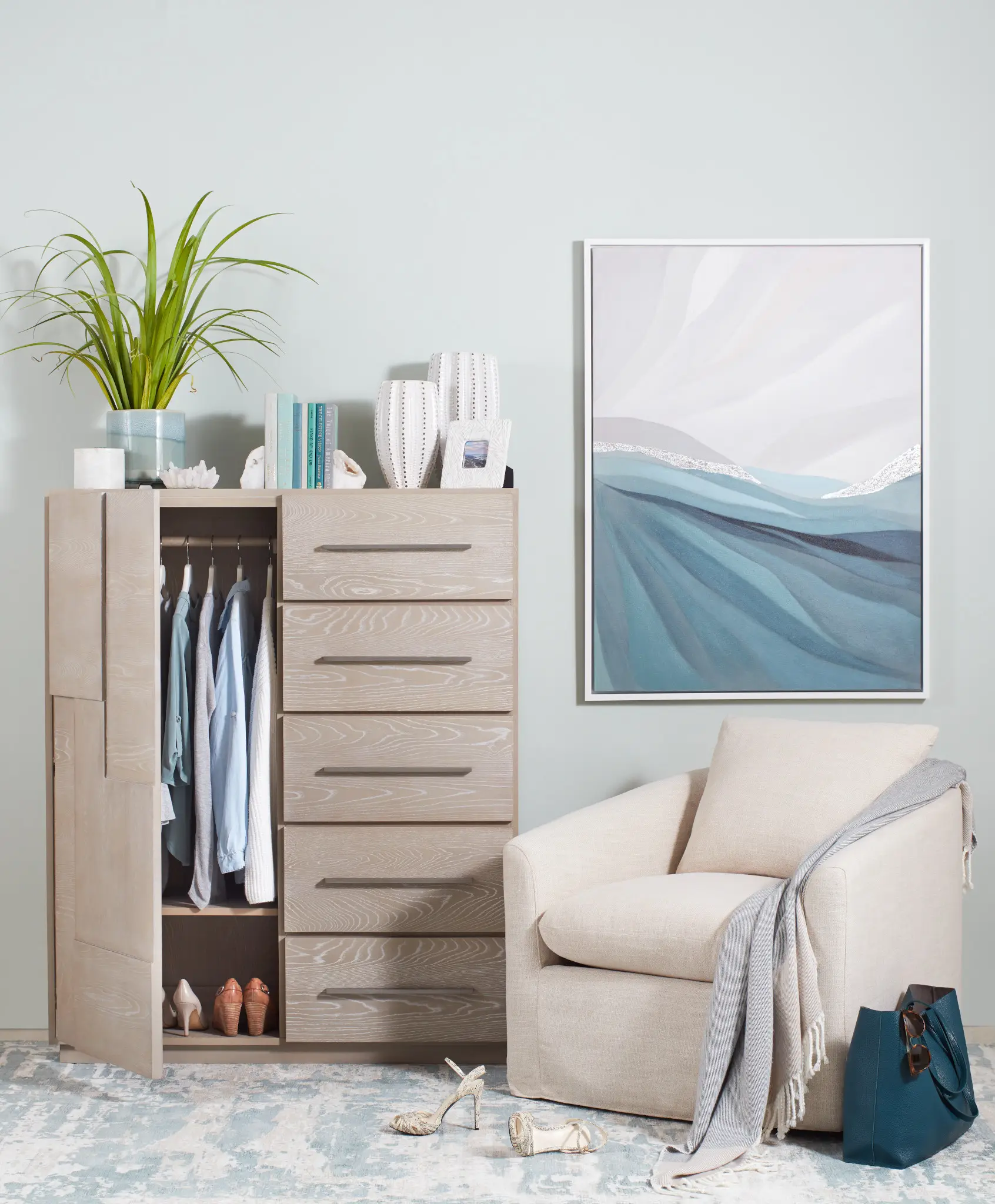 Destination Light Tone Wardrobe Chest Destination Light Tone Wardrobe Chest