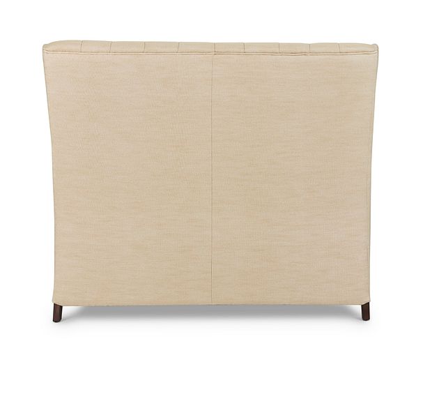 Sidney Taupe Uph Dining Bench