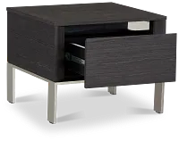 Vancouver Dark Gray Square End Table