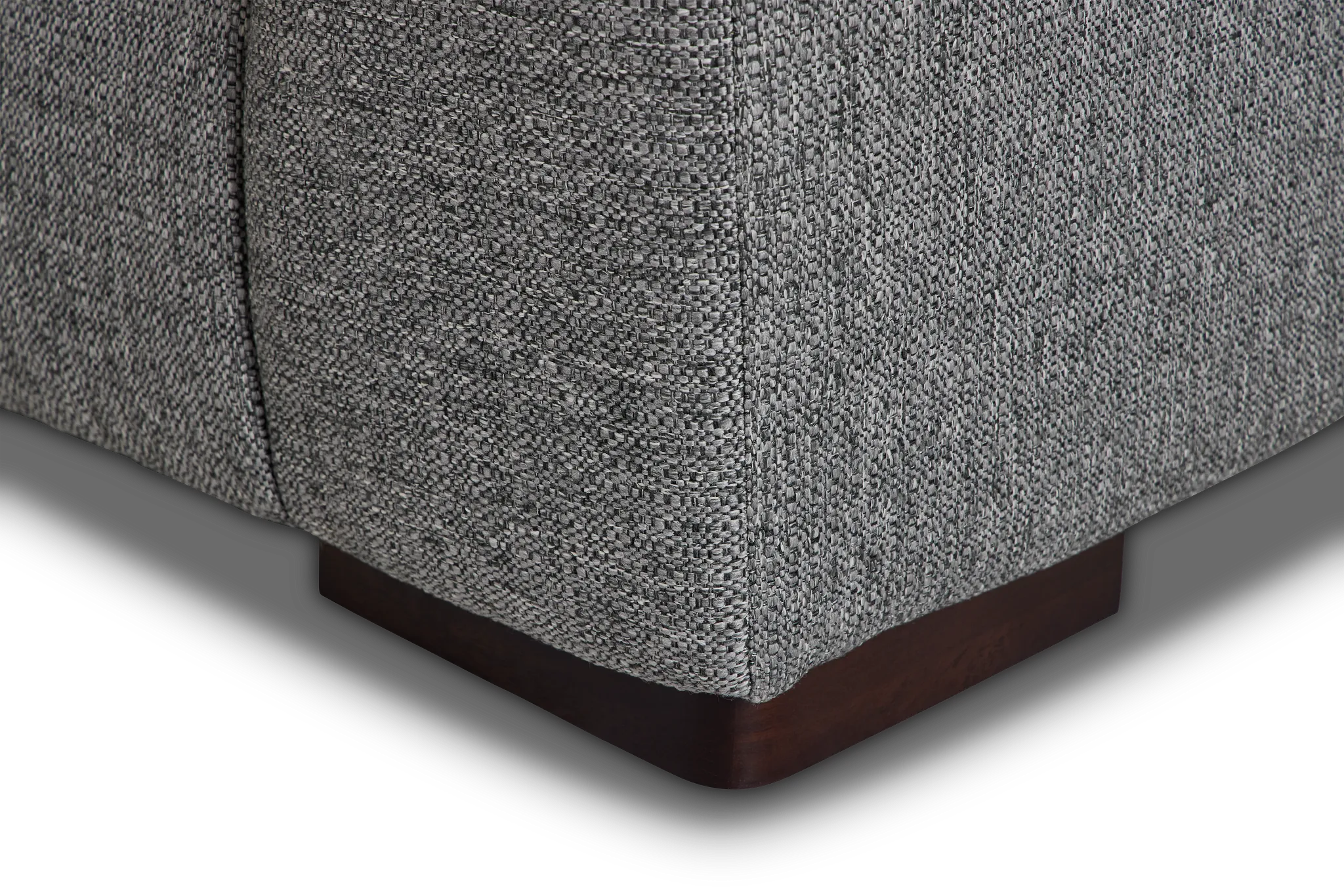 Veronica Dark Gray Down Medium Left Chaise Sectional