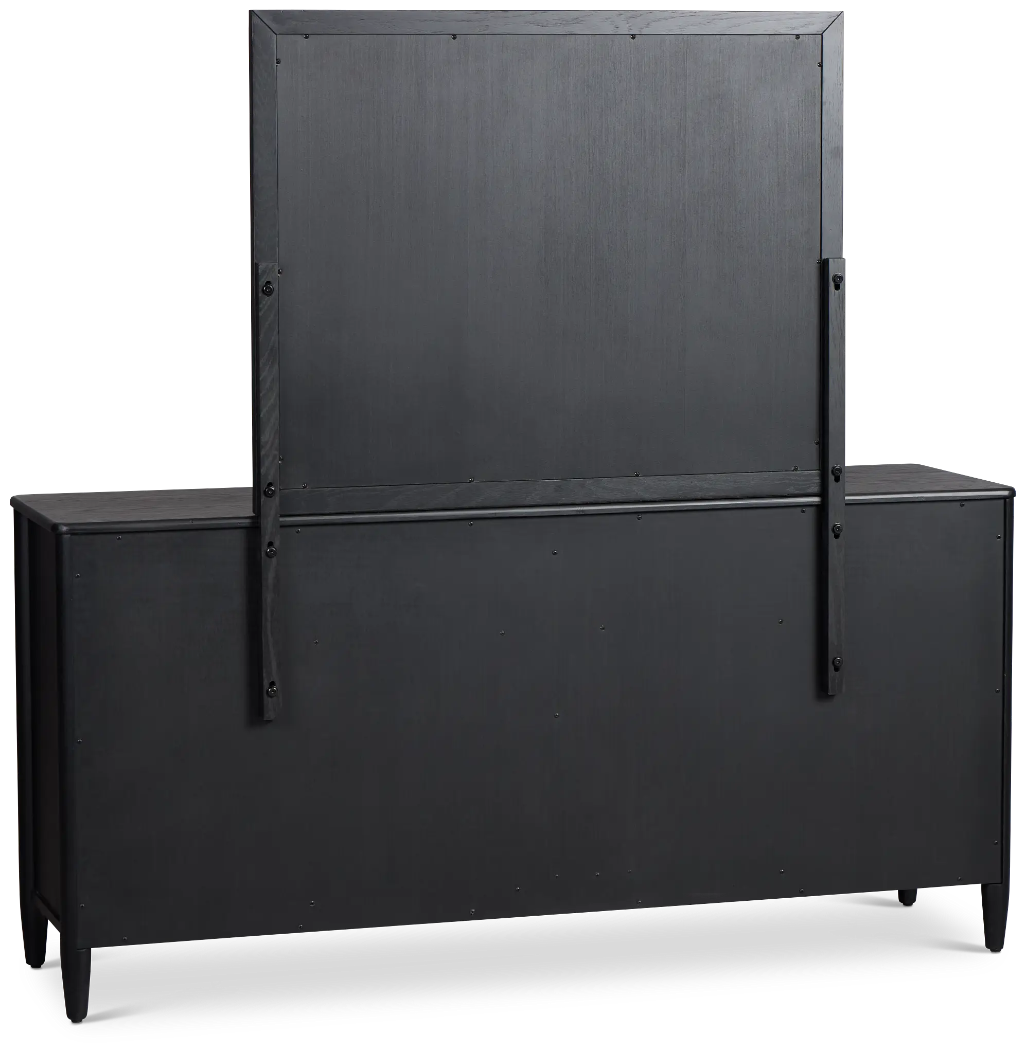 Stockton Black Dresser & Mirror Stockton Black Dresser & Mirror