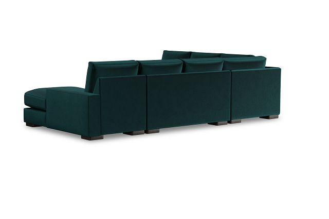 Edgewater Joya Teal Medium Right Chaise Sectional