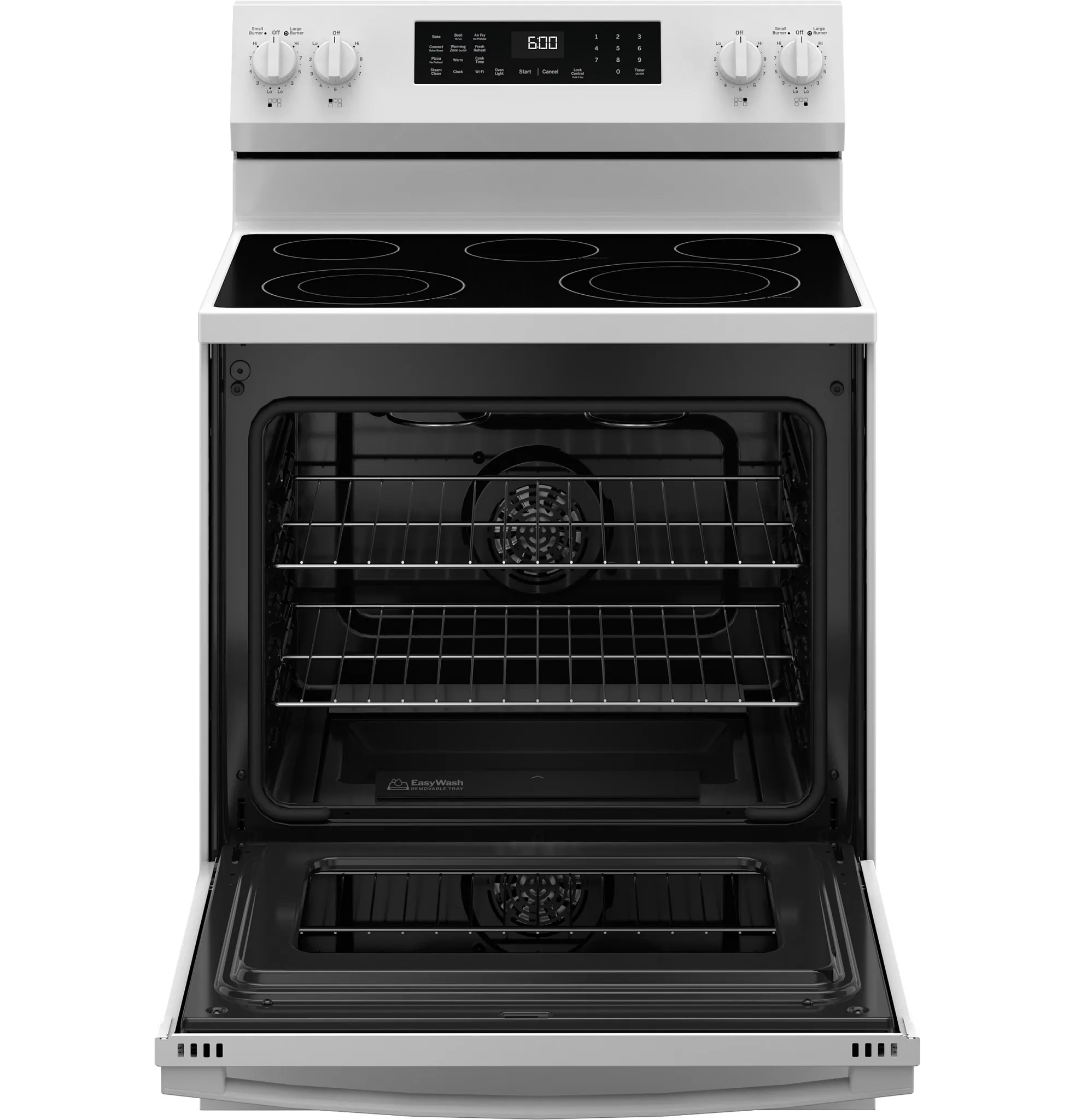 Ge 600 Series White 30" Electric Range
