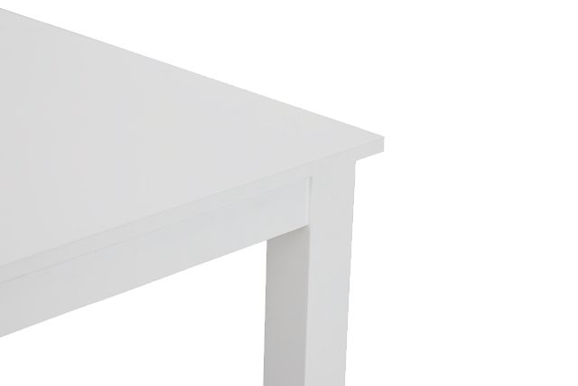 Edgartown White Rectangular Table