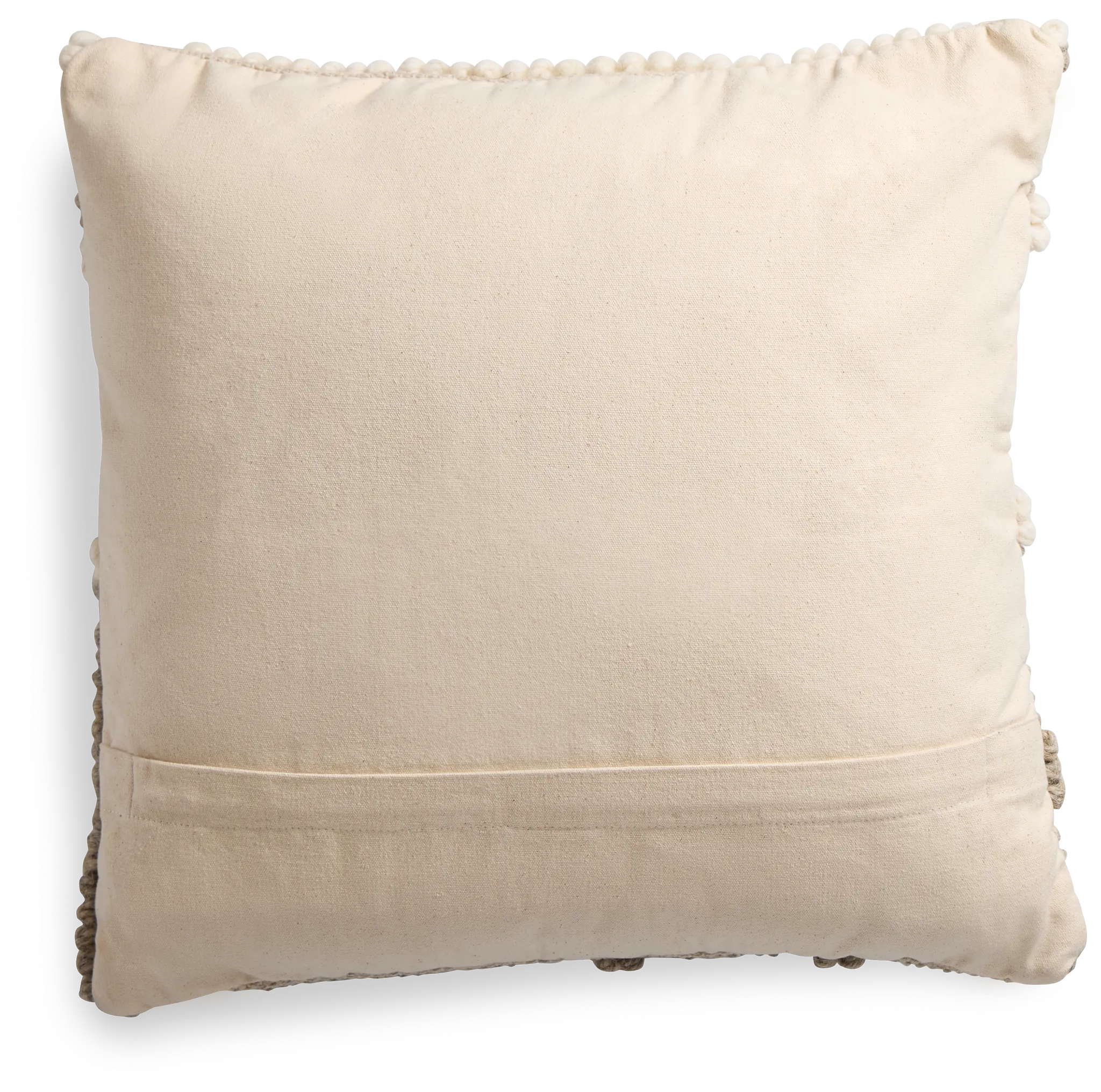 Pyra Light Gray Accent Pillow