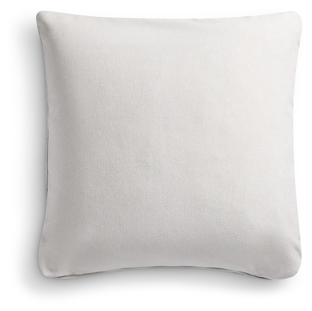 Citymod Light Gray Fabric 20" Accent Pillow Citymod Light Gray Fabric 20" Accent Pillow