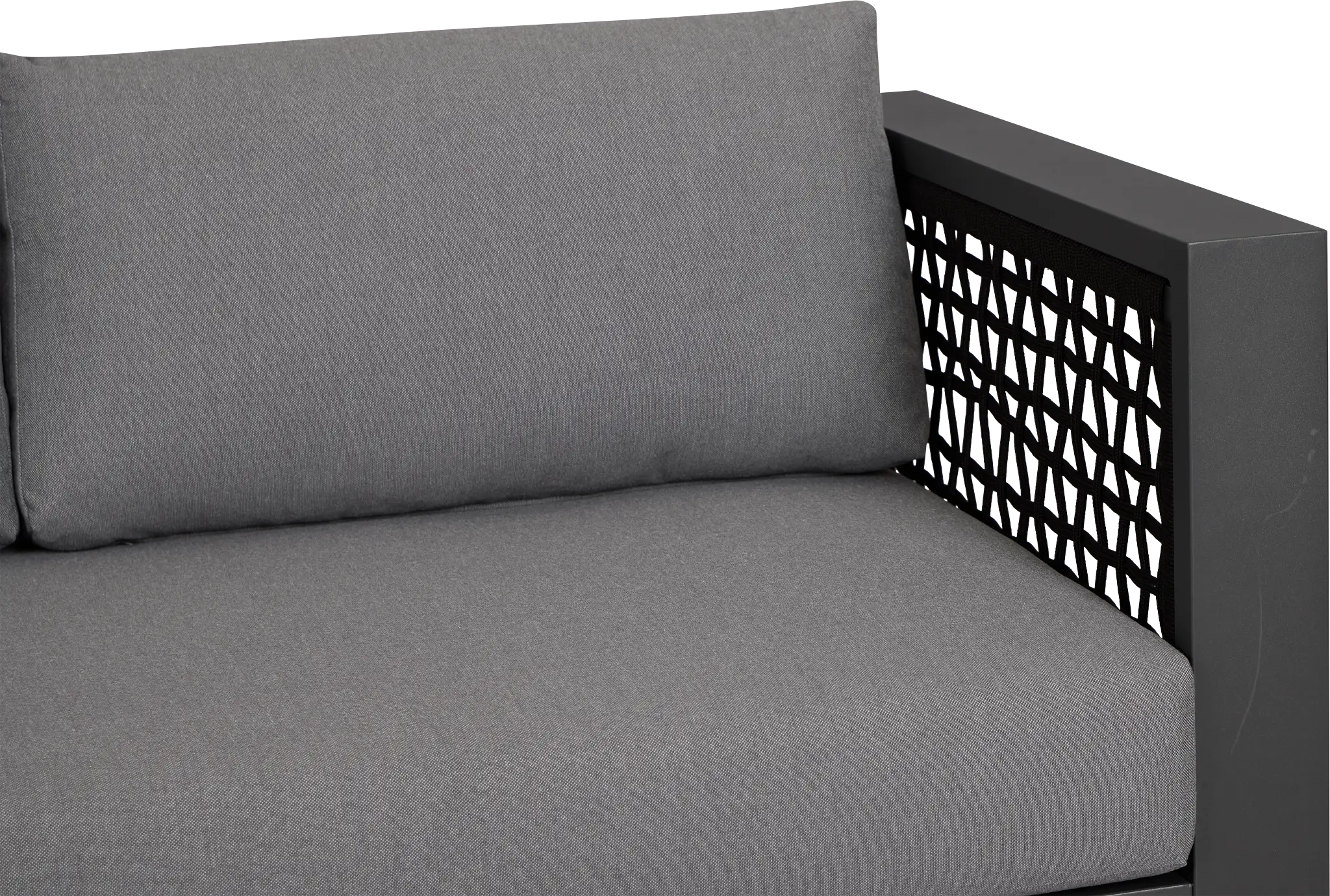 Sunrise Dark Gray Small Left Chaise Sectional Sunrise Dark Gray Small Left Chaise Sectional