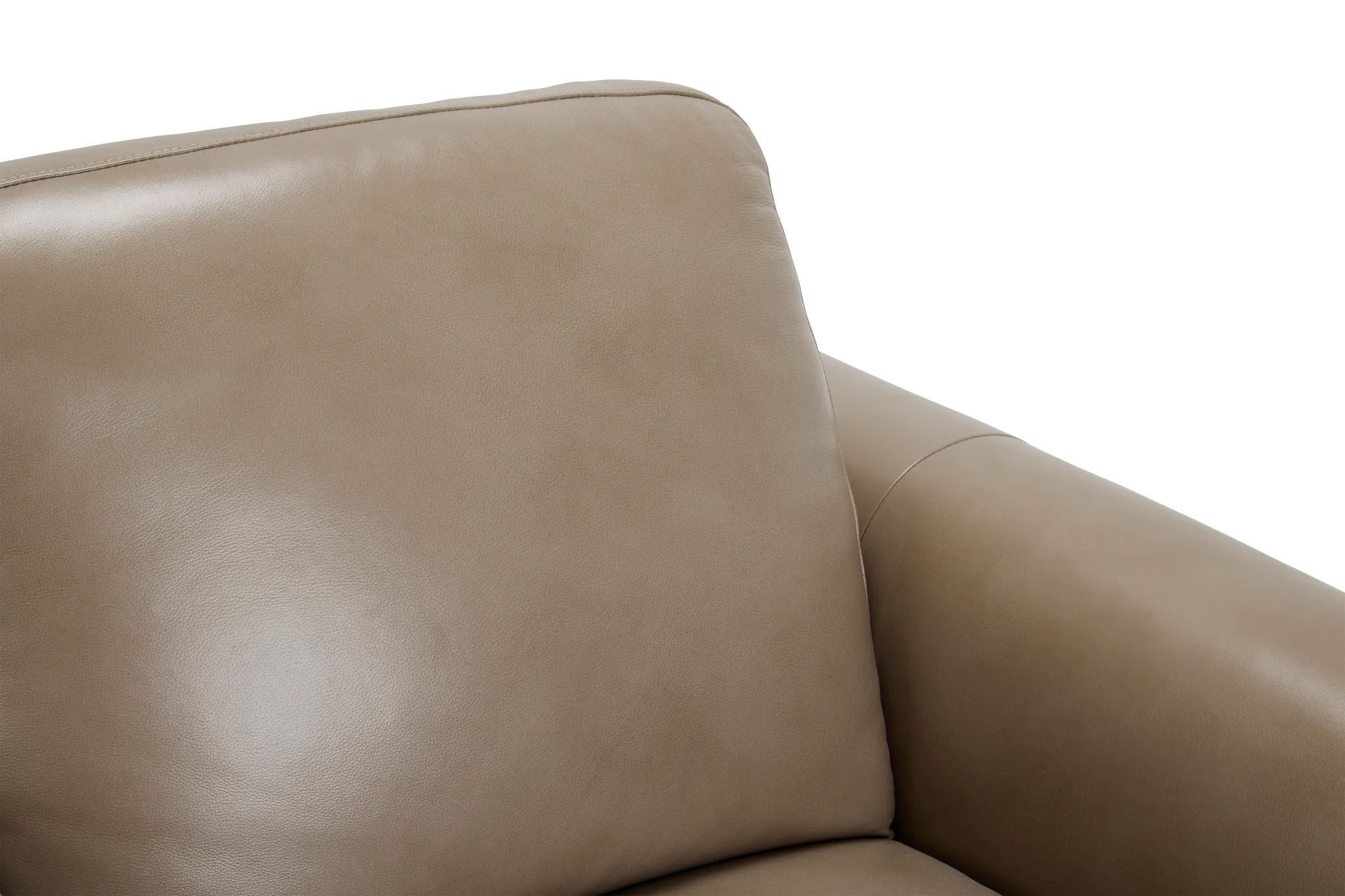 Lincoln Taupe Lthr/vinyl Chair