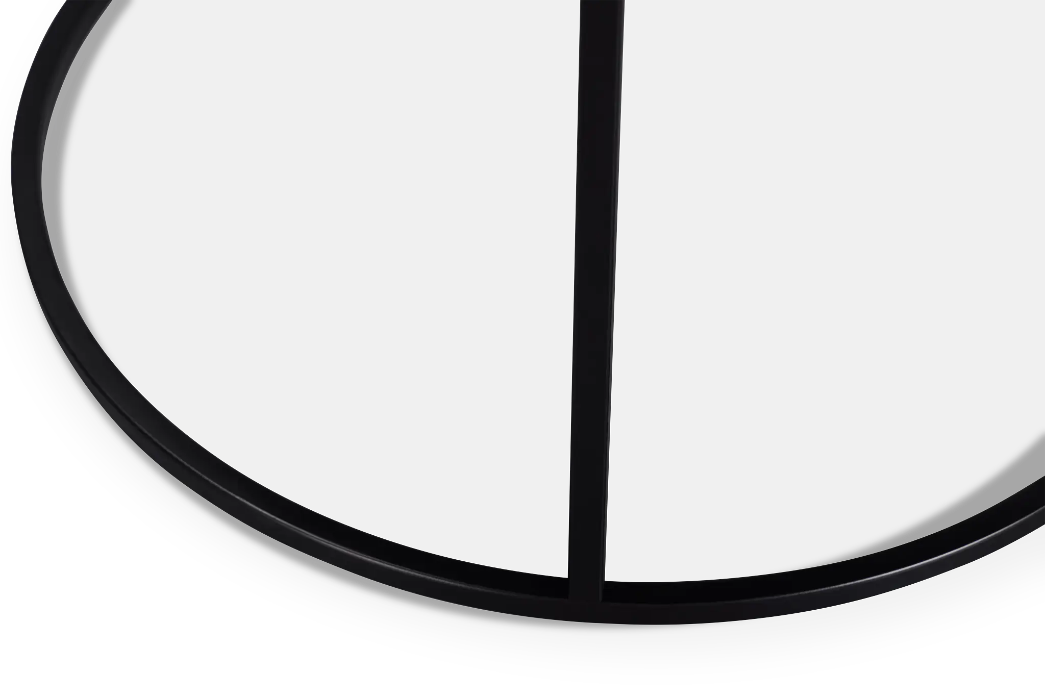 Doren Black Round Nesting Coffee Table Doren Black Round Nesting Coffee Table