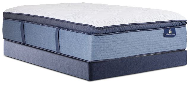 Serta Admiral Twilight Plush Pillow Top Mattress Set