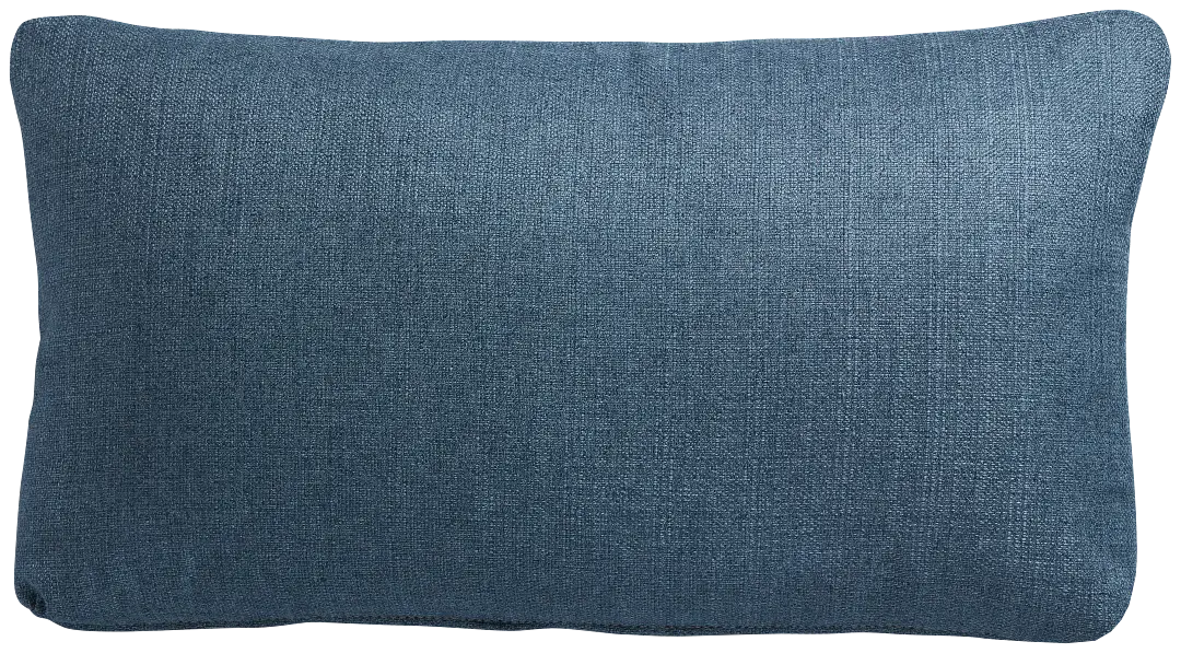 Zeke Dark Blue Lumbar Accent Pillow Zeke Dark Blue Lumbar Accent Pillow