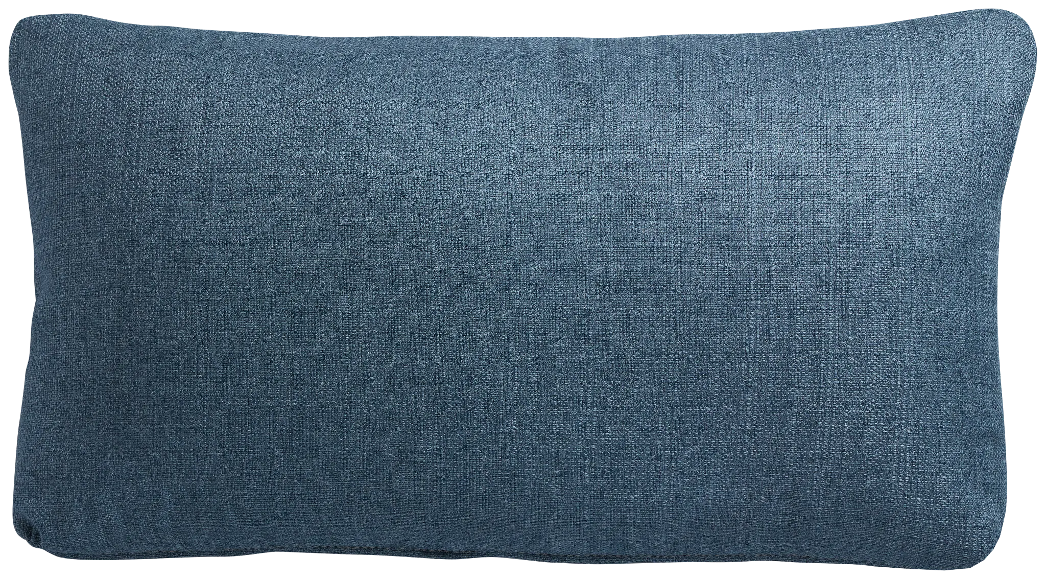 Zeke Dark Blue Lumbar Accent Pillow