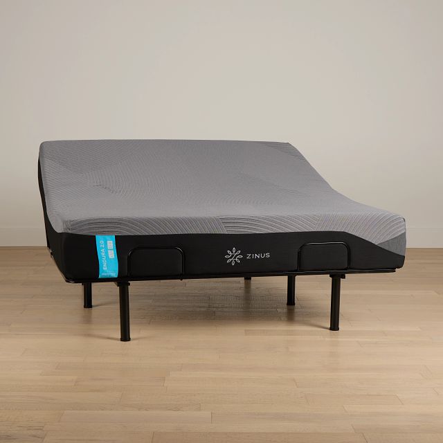 Zinus Endura 2.0 Cush Firm Basic Adjustable Mattress Set