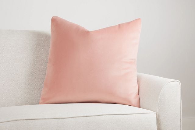 Reign Light Pink 24" Accent Pillow