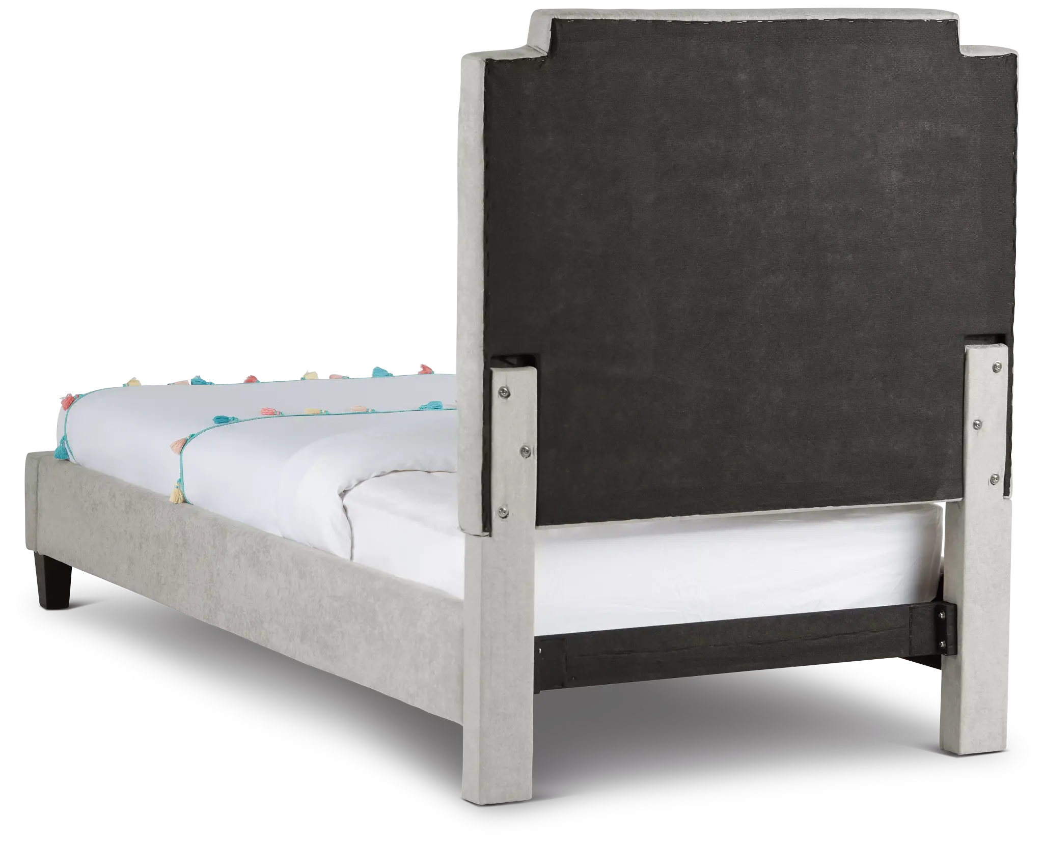 Whitney Taupe Uph Platform Bed Whitney Taupe Uph Platform Bed