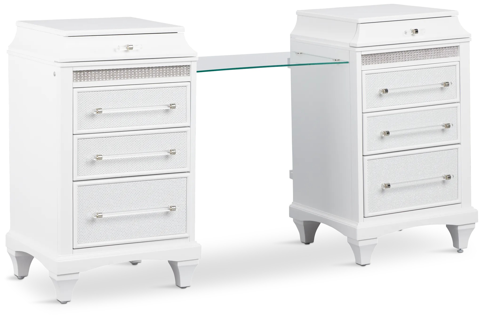 Milan White Vanity