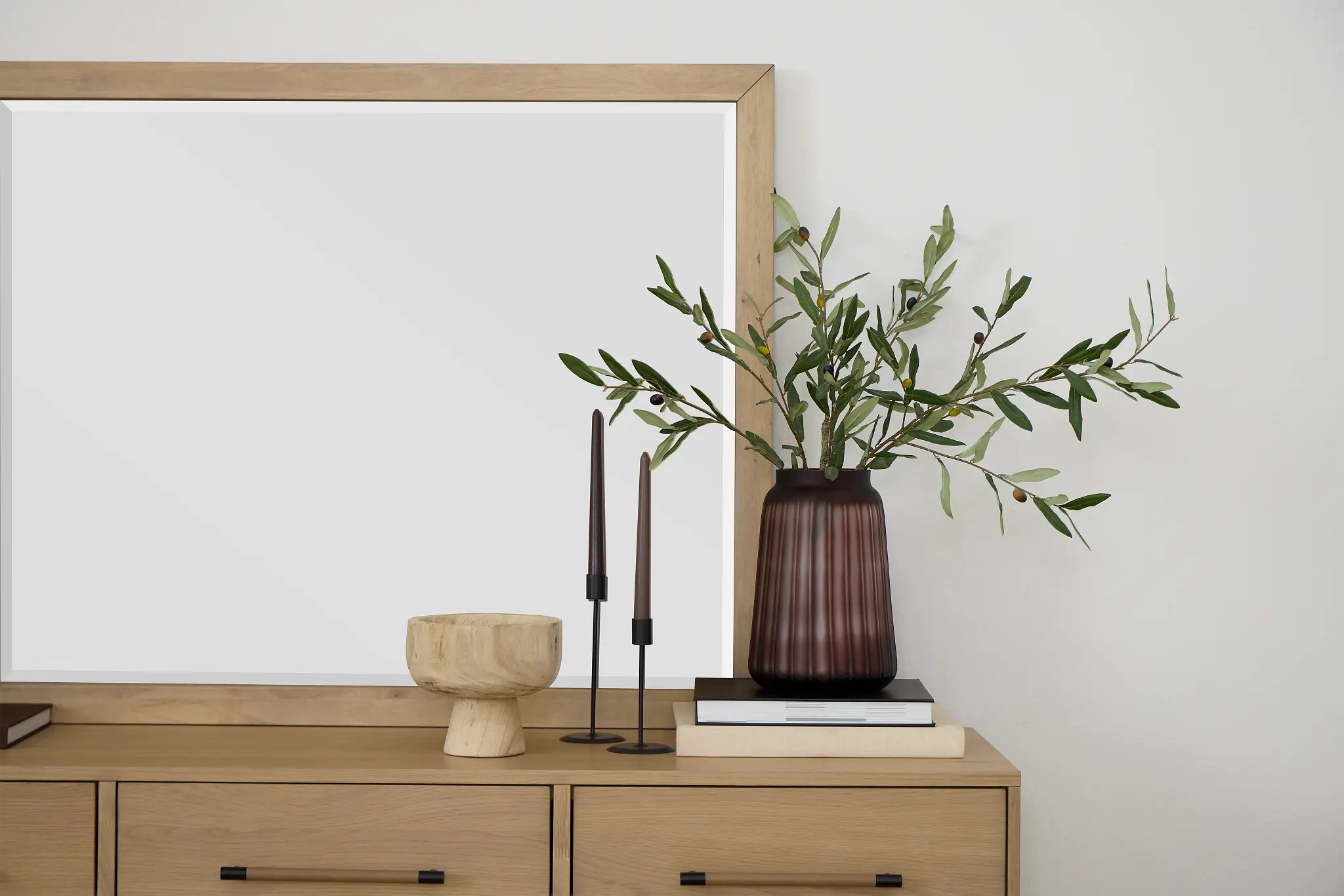 Highland Light Tone Dresser & Mirror Highland Light Tone Dresser & Mirror