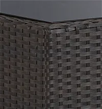 Fina Dark Tone Square End Table