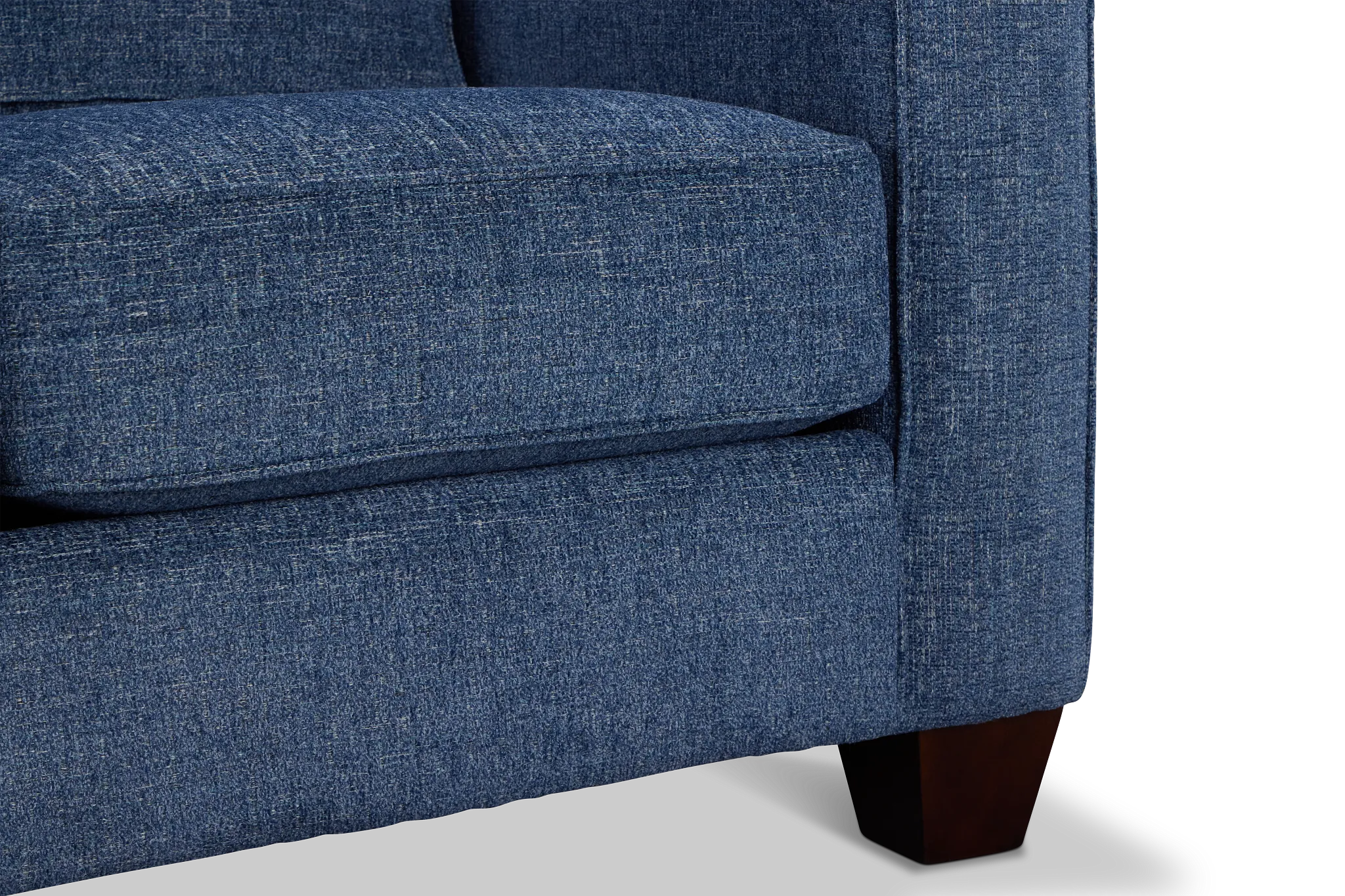 Andie Blue Fabric Loveseat