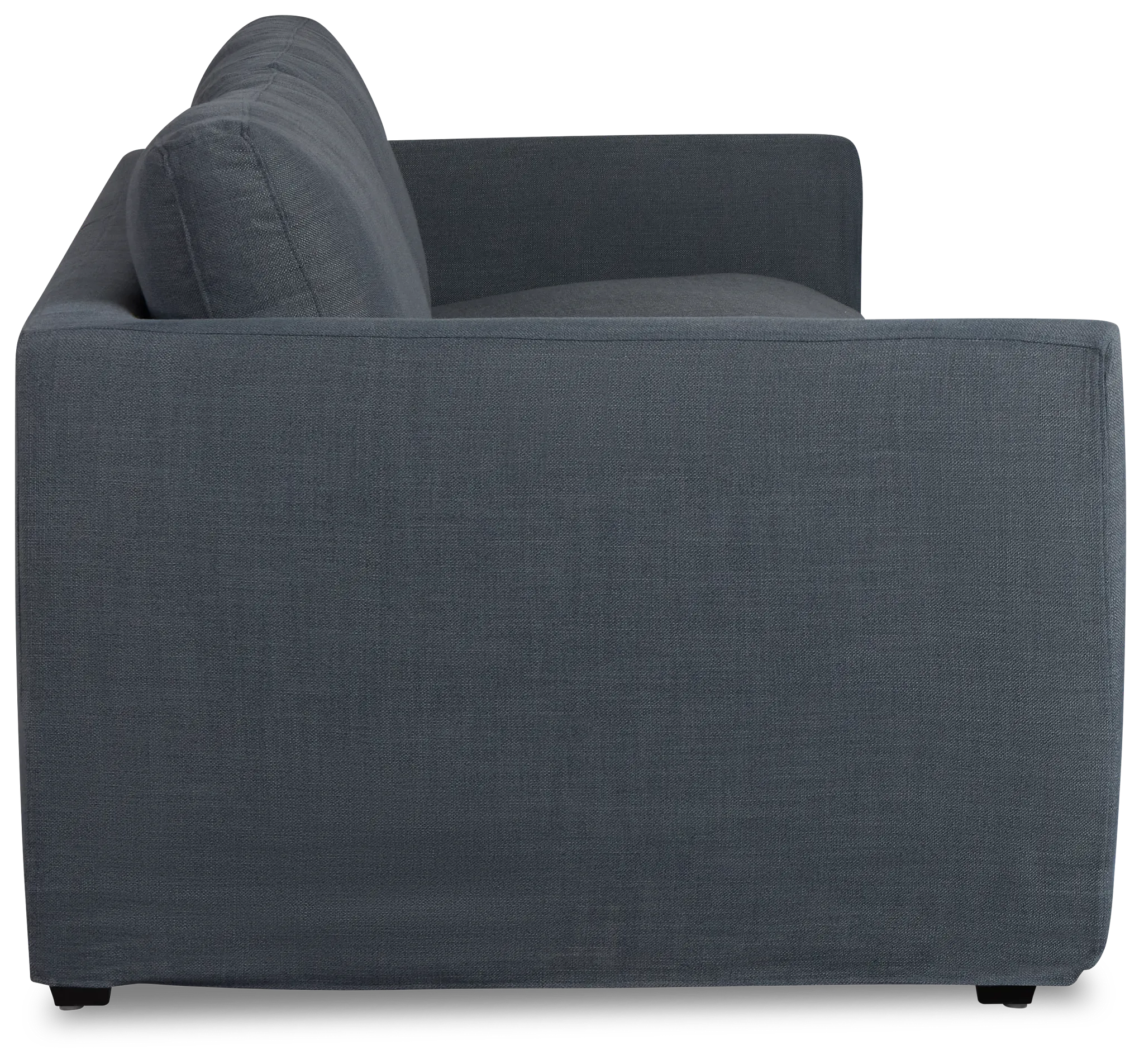 Willow 102" Navy Fabric Sofa
