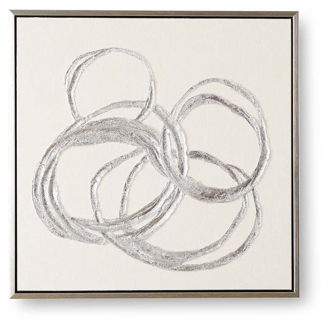 Anaya Silver Framed Wall Art Anaya Silver Framed Wall Art