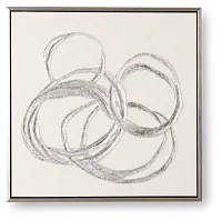 Anaya Silver Framed Wall Art
