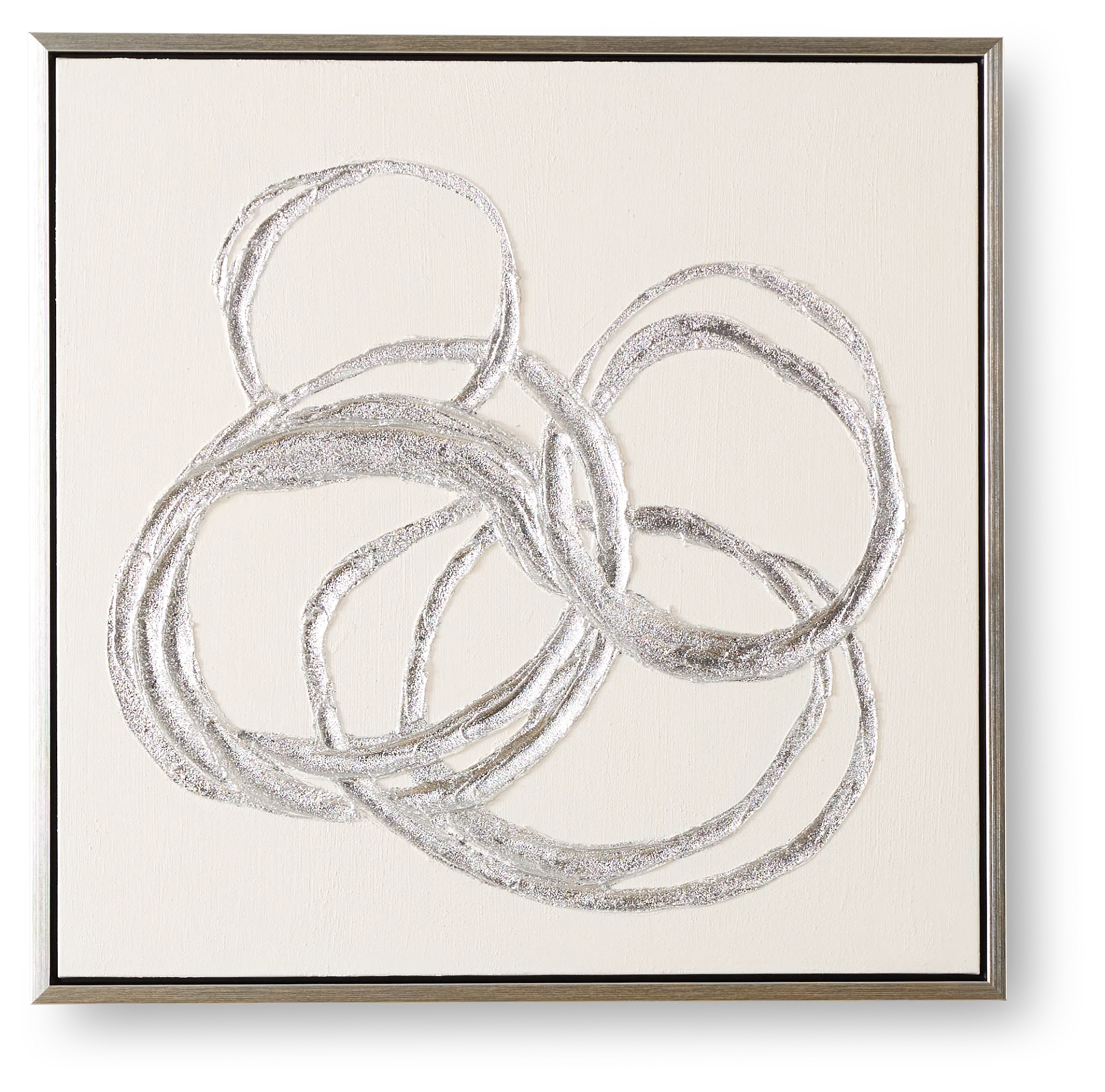 Anaya Silver Framed Wall Art