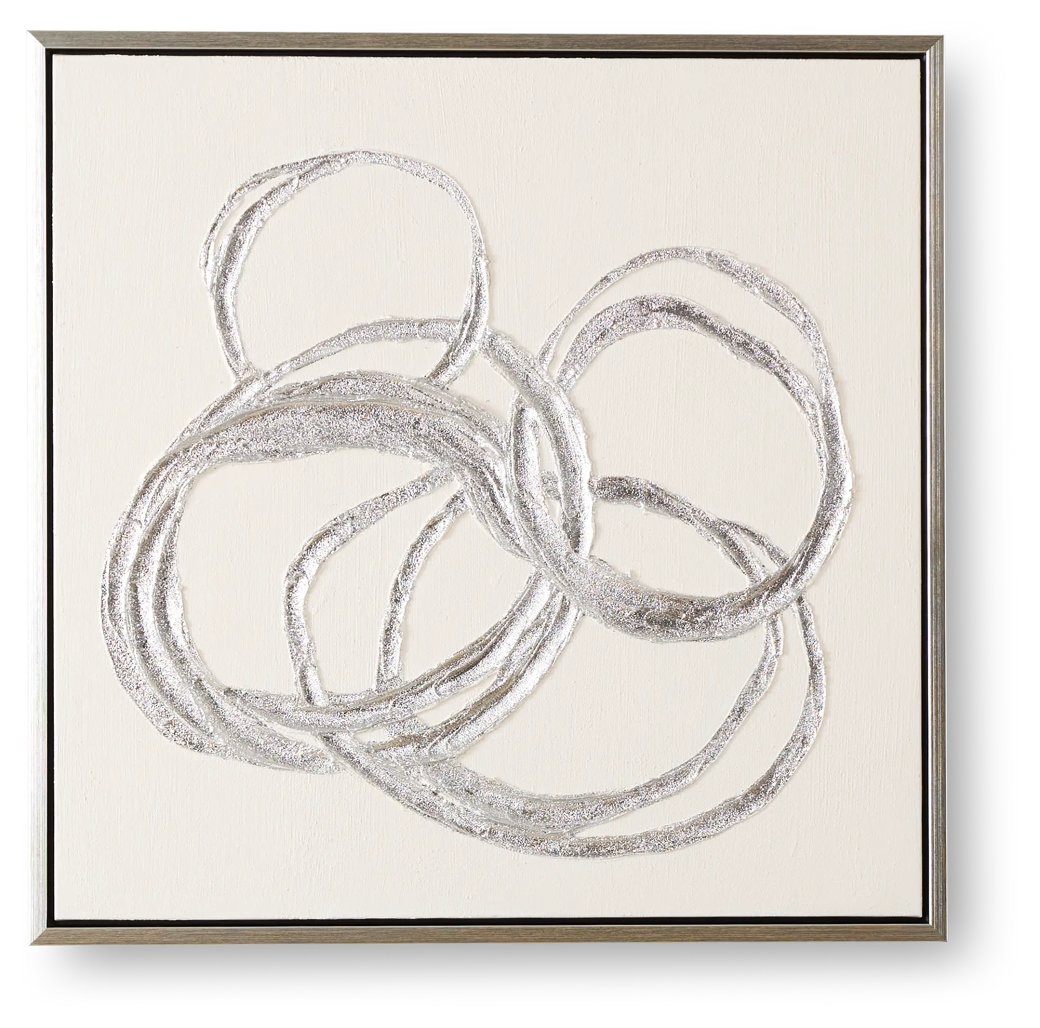 Anaya Silver Framed Wall Art Anaya Silver Framed Wall Art