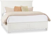Cape Cod Ivory Panel Bed