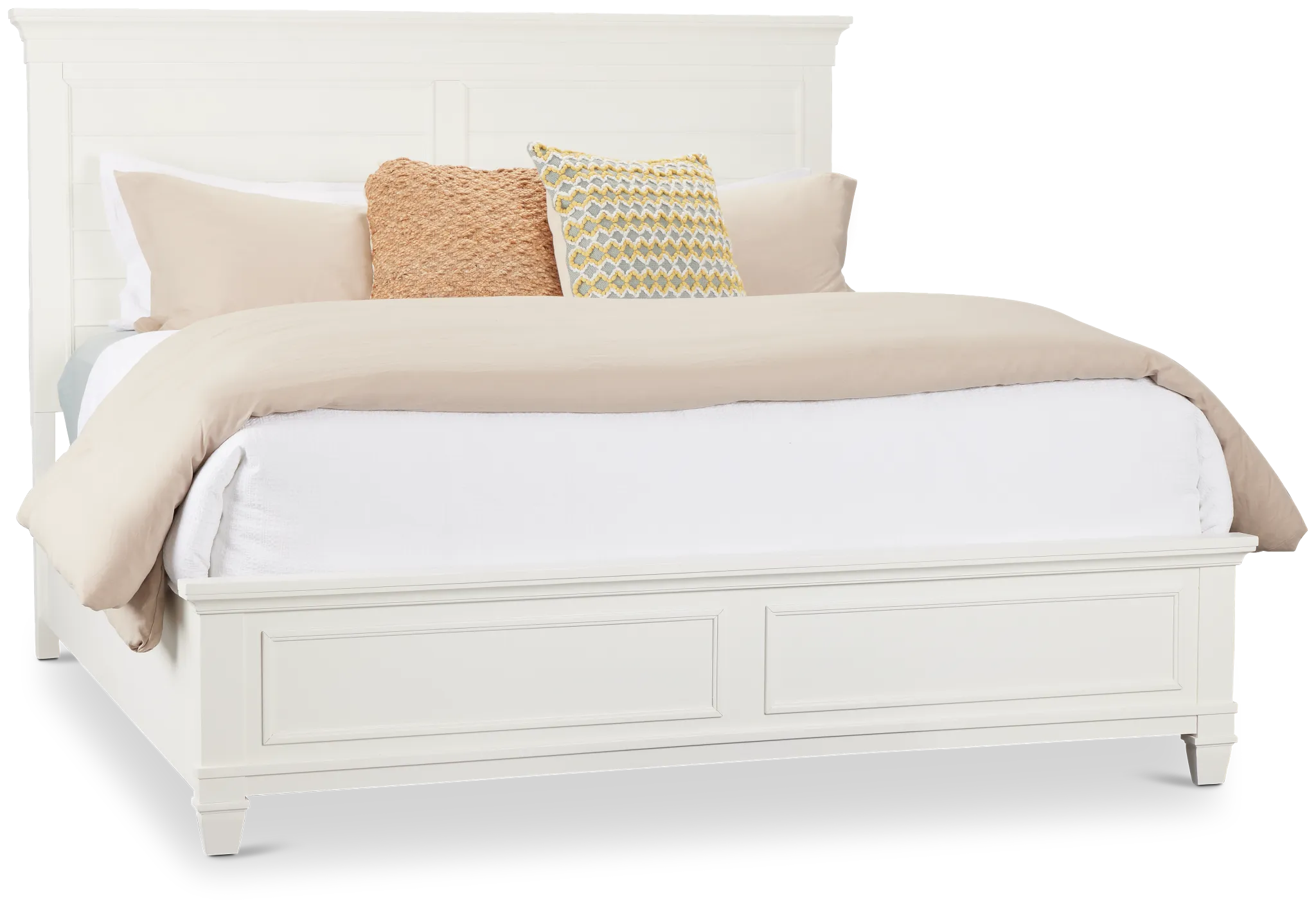 Cape Cod Ivory Panel Bed