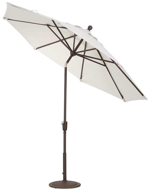 Maui White Umbrella Set