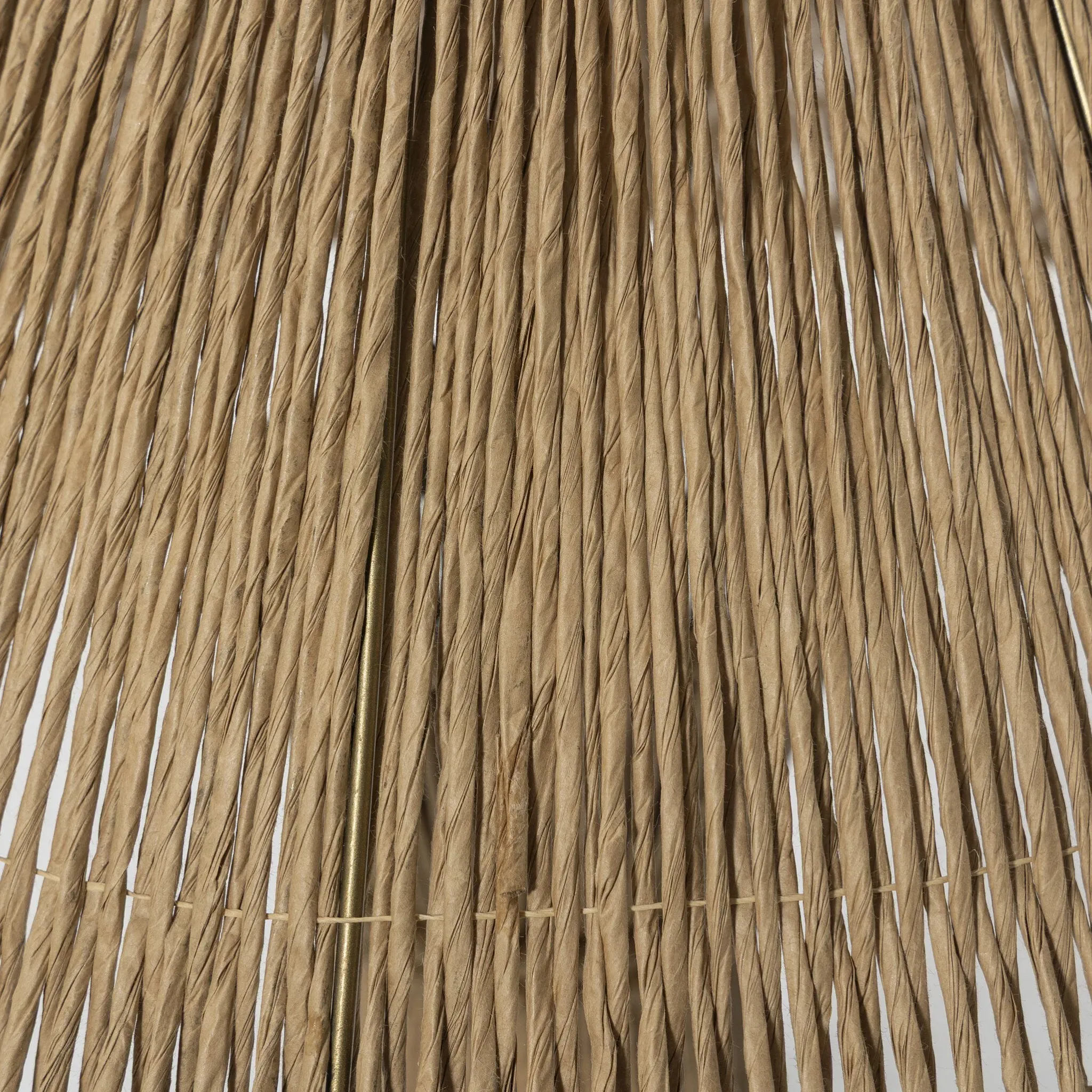 Four Hands Bali Beige Woven Table Lamp