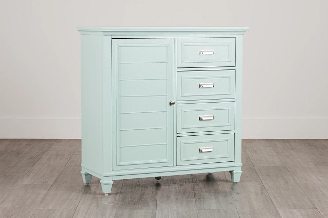 Cape Cod Teal Door Chest