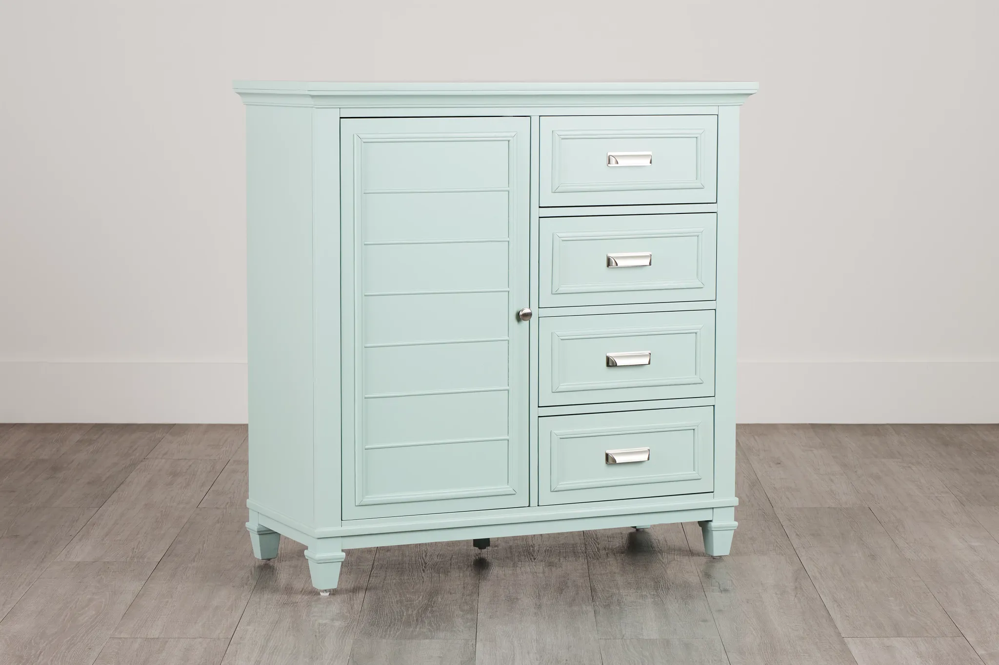 Cape Cod Teal Door Chest