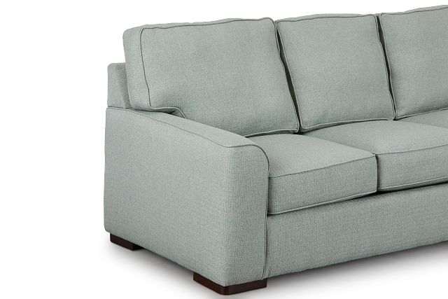 Austin Green Fabric Sofa