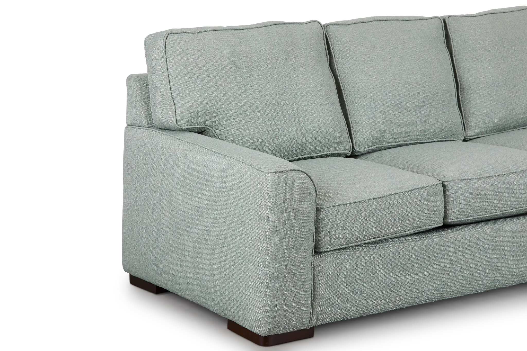 Austin Green Fabric Sofa