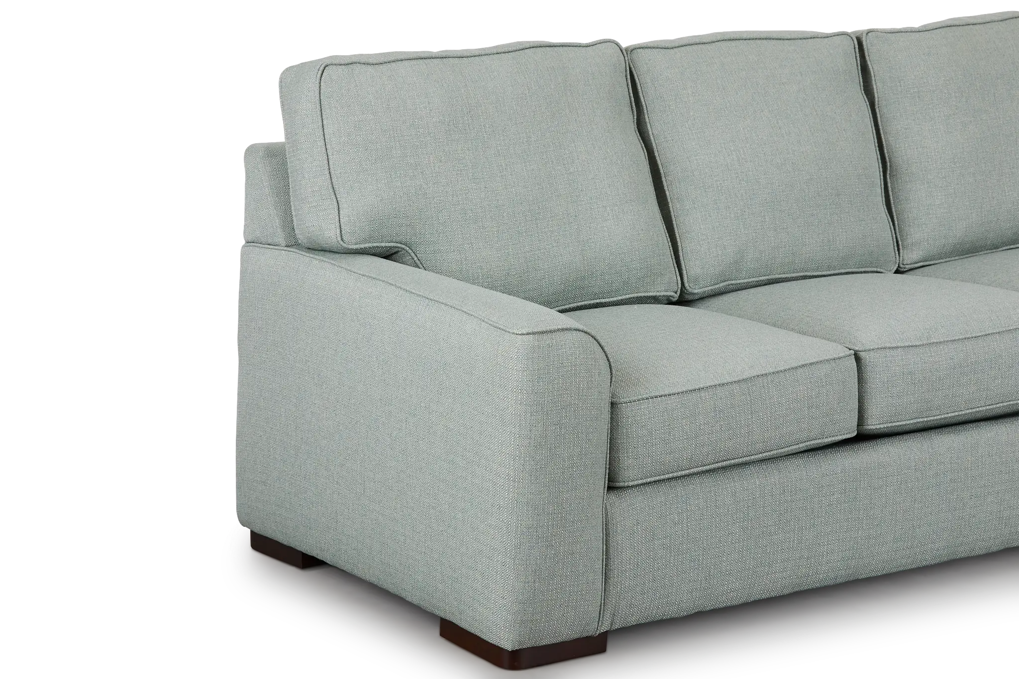 Austin Green Fabric Sofa Austin Green Fabric Sofa